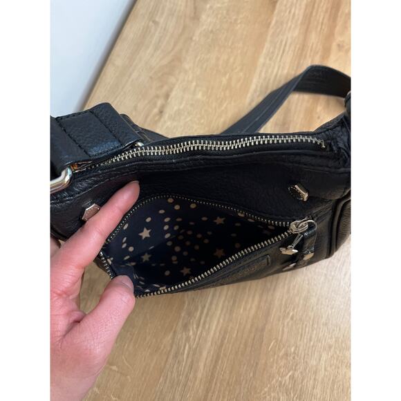 Marc by Marc Jacobs Vintage Black Pebbled Leather Small Shoulder Bag 90s Y2K - Picture 7 of 13